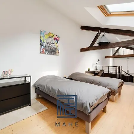 Apartment Pepiniere - Loft Renove Avec Parking